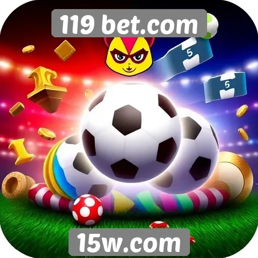 Variedade de jogos disponíveis em 119 bet